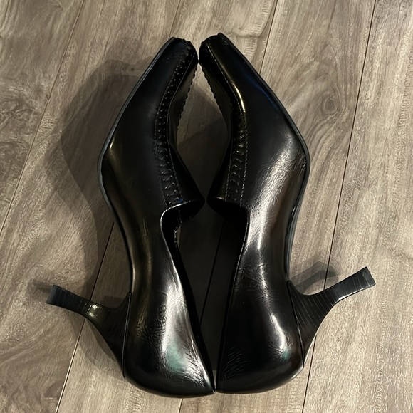 Frqnco Sarto leather pointy-toe heels size 8.5 - Picture 8 of 14